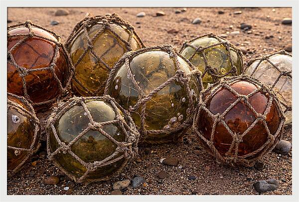Old Glass Fishing Floats Collection