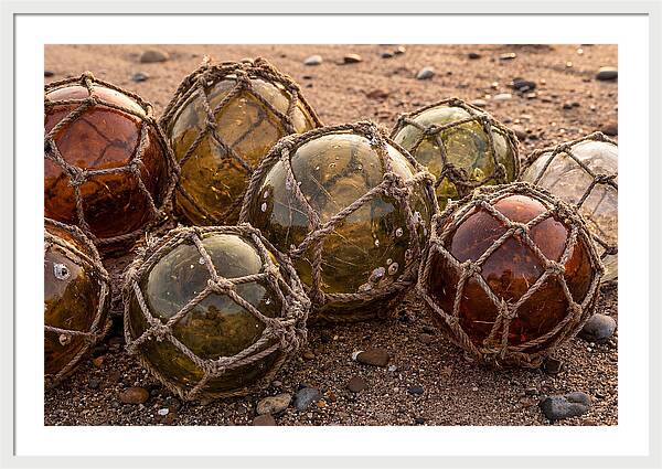 Old Glass Fishing Floats Collection