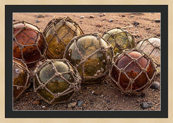 Old Glass Fishing Floats Collection