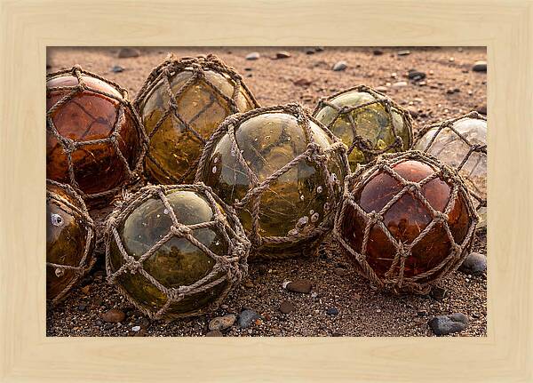 Old Glass Fishing Floats Collection