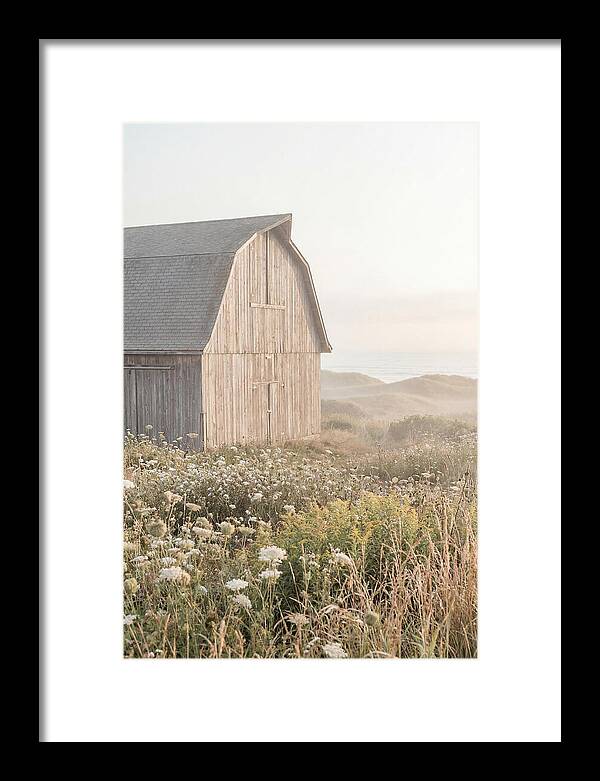 Old Grey Barn By The Sea