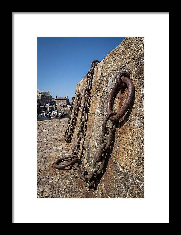 Old Harbor Chains And Mooring Rings