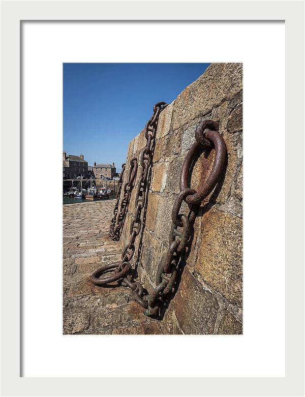 Old Harbor Chains And Mooring Rings