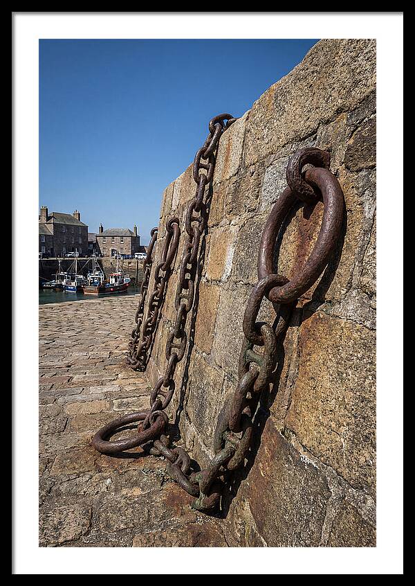 Old Harbor Chains And Mooring Rings