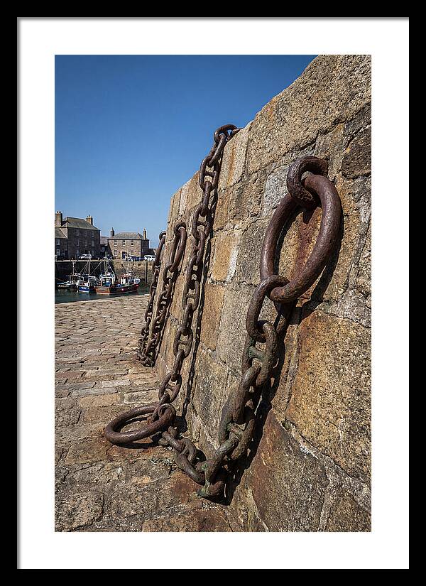 Old Harbor Chains And Mooring Rings