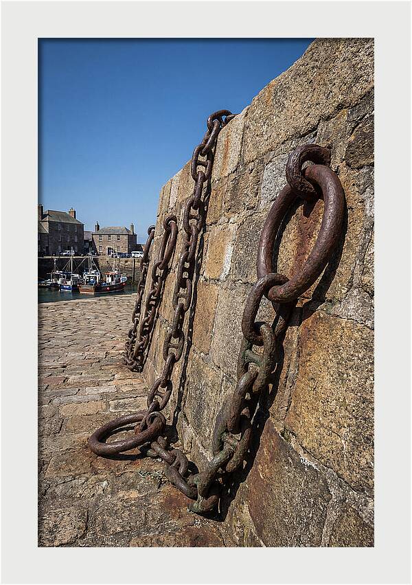 Old Harbor Chains And Mooring Rings
