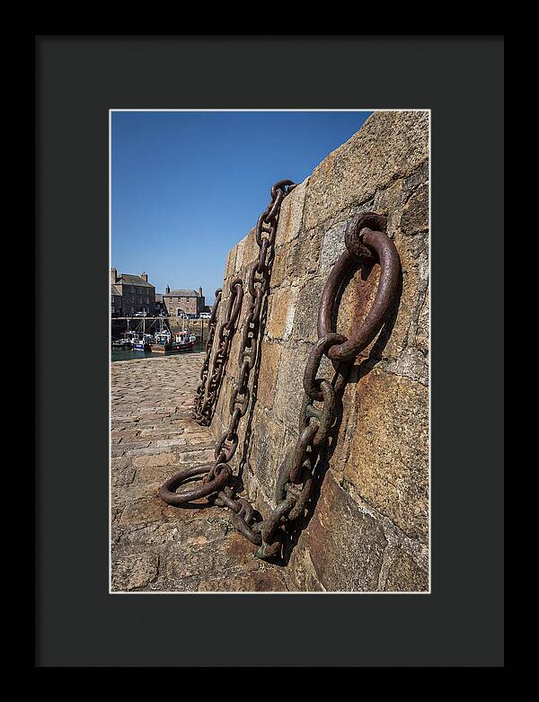Old Harbor Chains And Mooring Rings