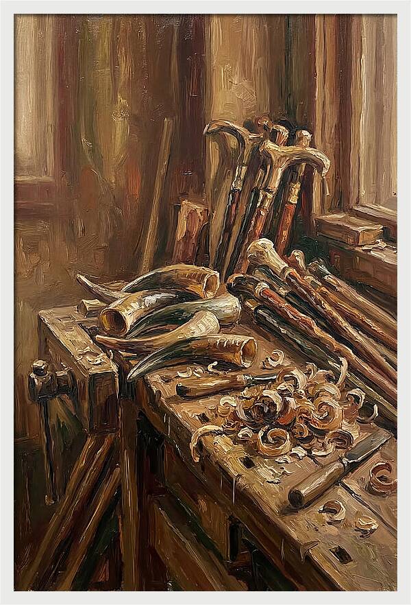 Old Horn Carver Workshop