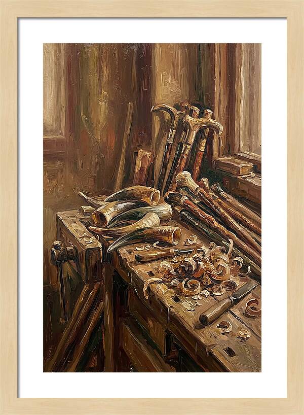 Old Horn Carver Workshop