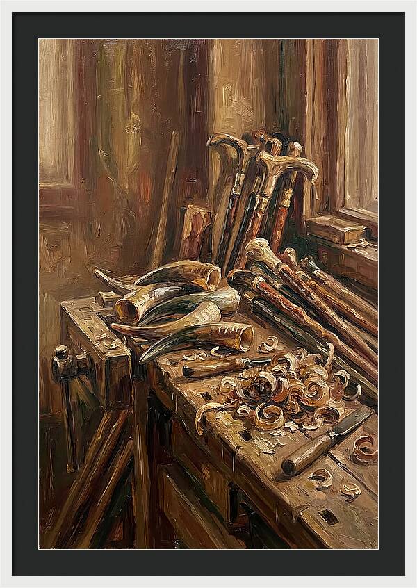 Old Horn Carver Workshop