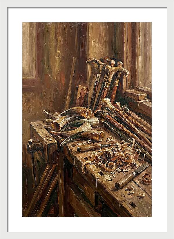 Old Horn Carver Workshop