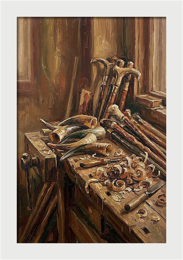 Old Horn Carver Workshop