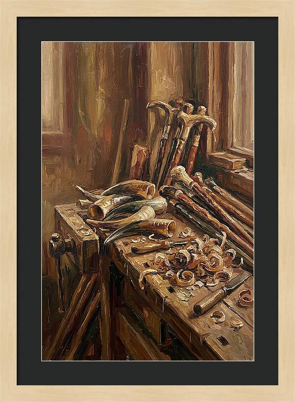 Old Horn Carver Workshop