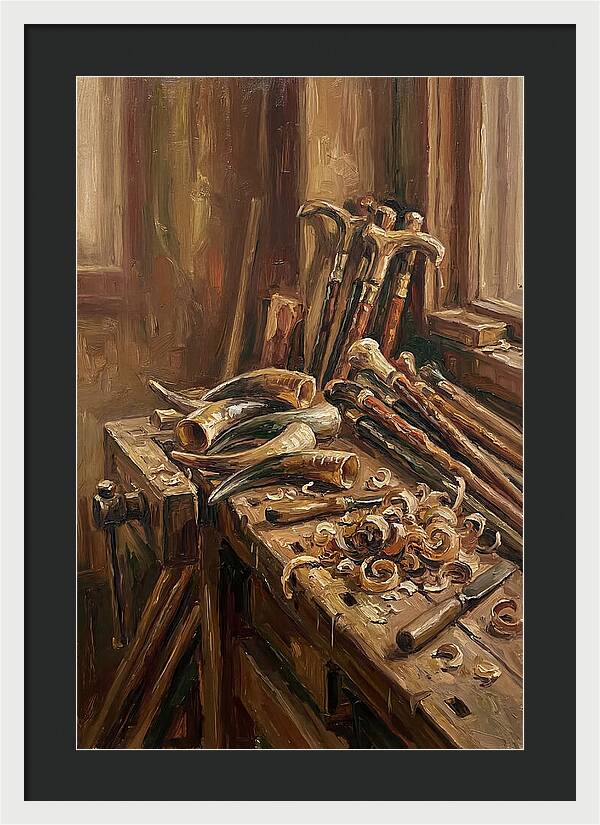 Old Horn Carver Workshop