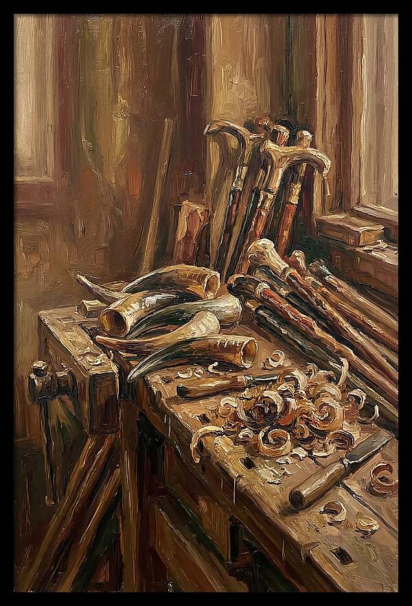 Old Horn Carver Workshop