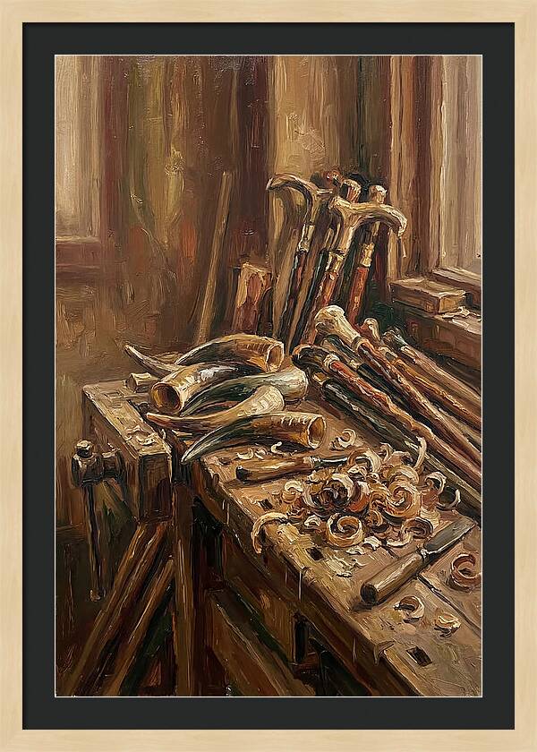 Old Horn Carver Workshop