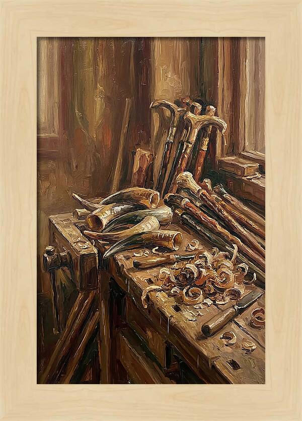 Old Horn Carver Workshop