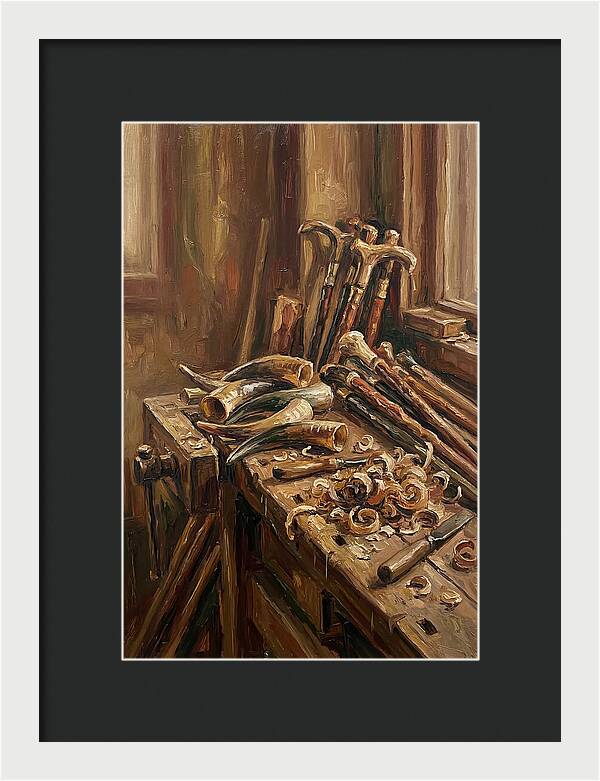 Old Horn Carver Workshop