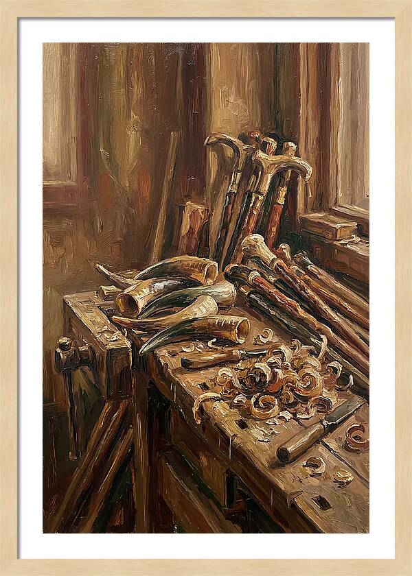 Old Horn Carver Workshop