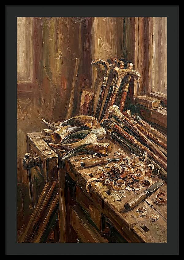 Old Horn Carver Workshop
