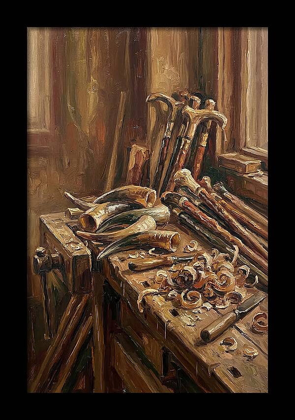 Old Horn Carver Workshop
