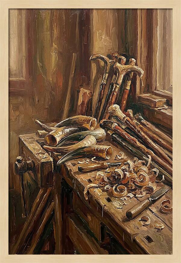 Old Horn Carver Workshop