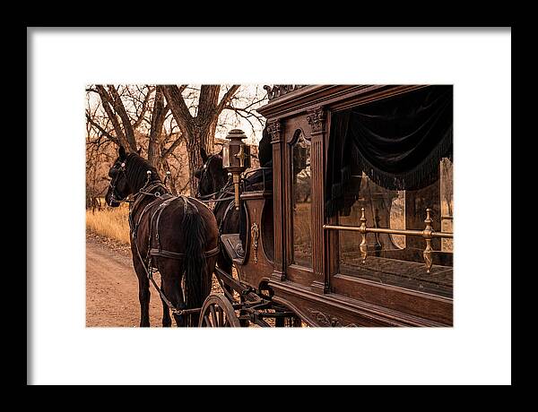 Old Horse Drawn Hearse