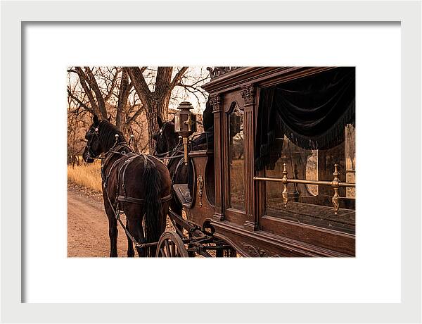 Old Horse Drawn Hearse