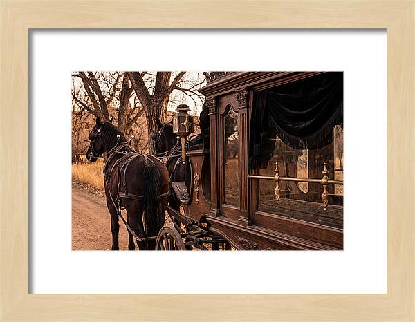Old Horse Drawn Hearse