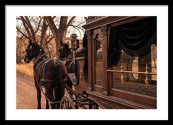 Old Horse Drawn Hearse