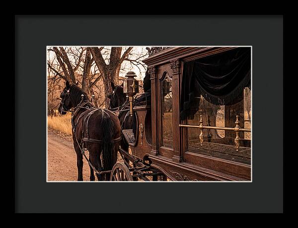 Old Horse Drawn Hearse