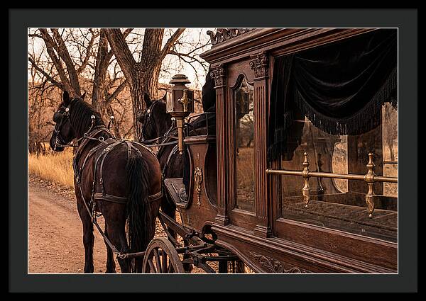 Old Horse Drawn Hearse
