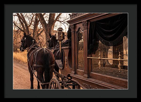Old Horse Drawn Hearse
