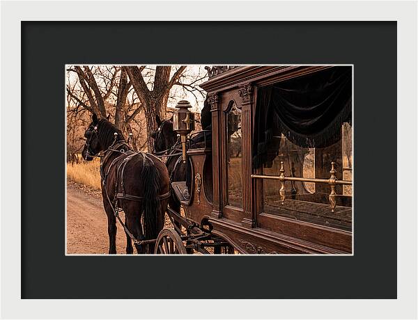Old Horse Drawn Hearse