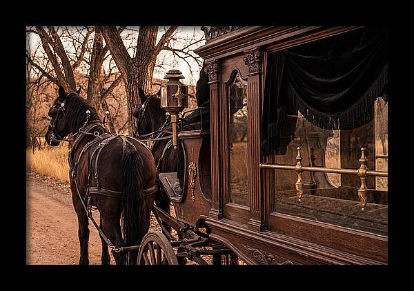 Old Horse Drawn Hearse
