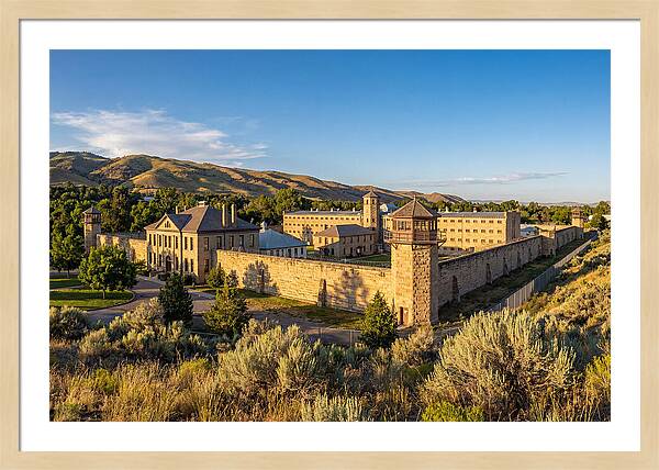 Old Idaho Penitentiary Landscape