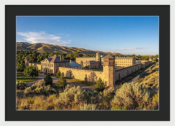 Old Idaho Penitentiary Landscape
