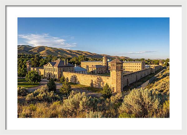 Old Idaho Penitentiary Landscape