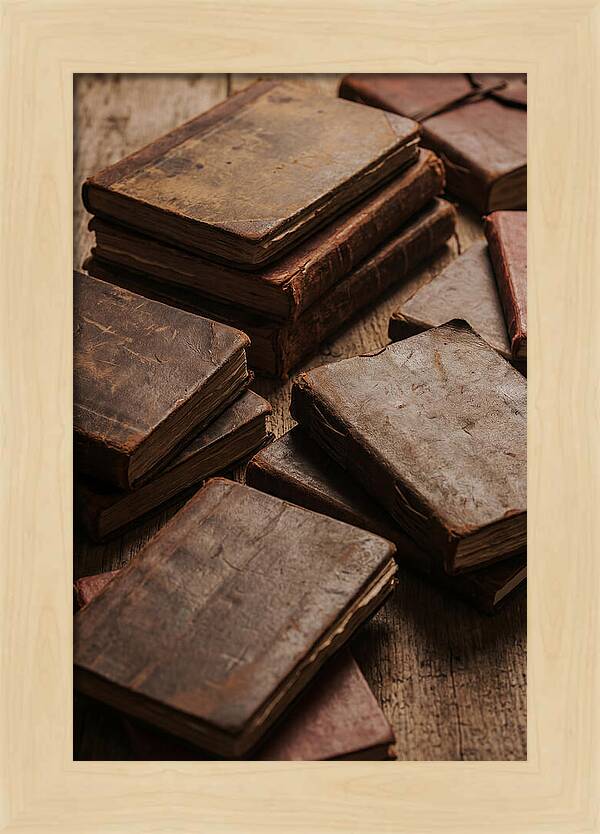 Old Leather Bound Recipe Collection