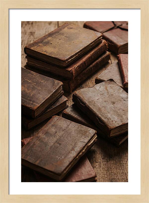 Old Leather Bound Recipe Collection
