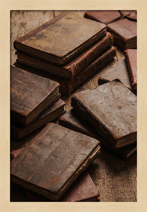 Old Leather Bound Recipe Collection