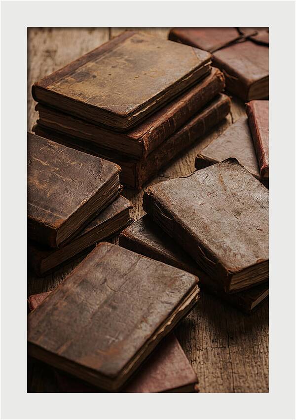 Old Leather Bound Recipe Collection