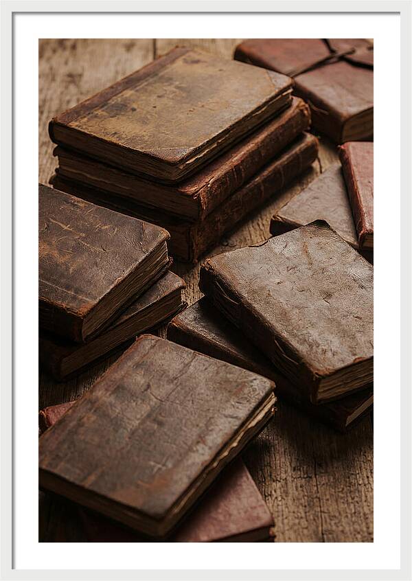 Old Leather Bound Recipe Collection