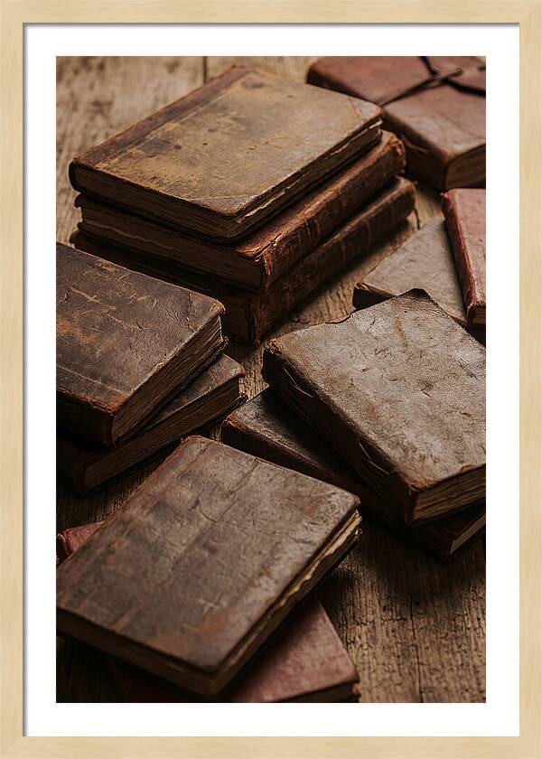 Old Leather Bound Recipe Collection