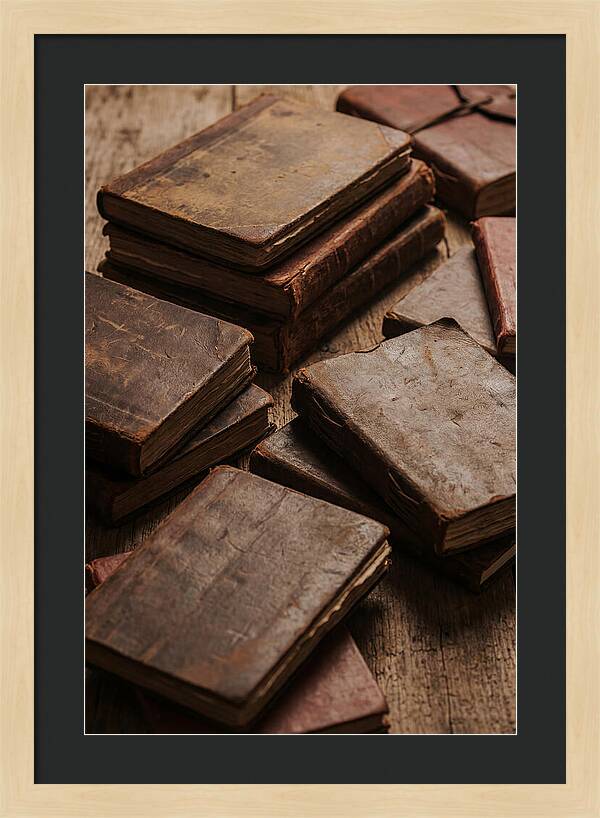 Old Leather Bound Recipe Collection