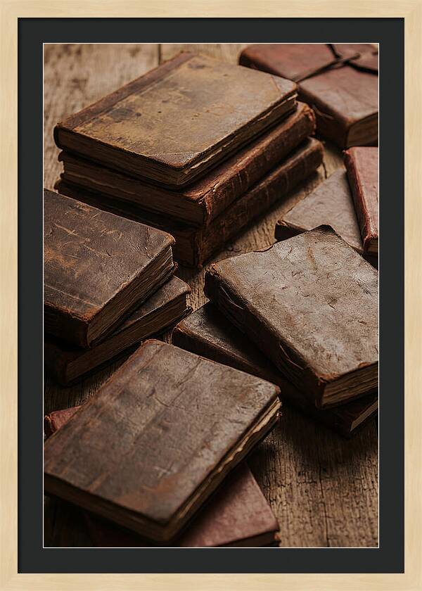 Old Leather Bound Recipe Collection