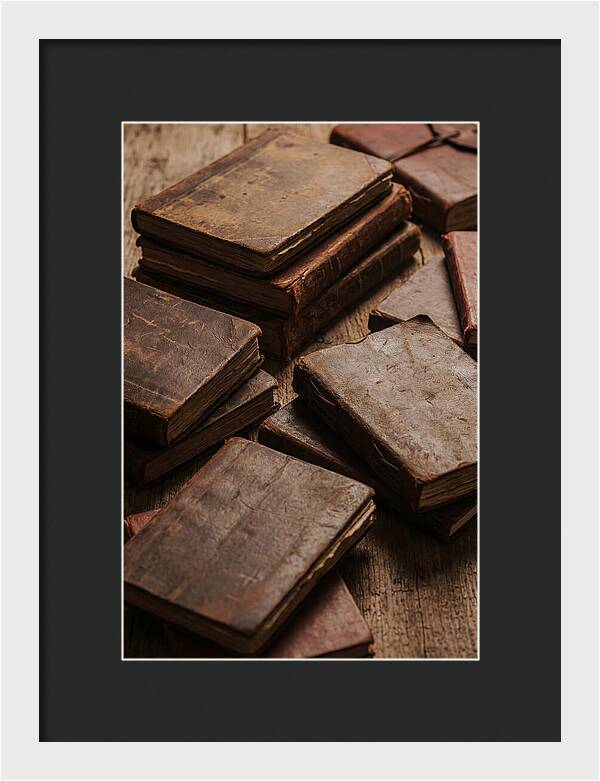Old Leather Bound Recipe Collection