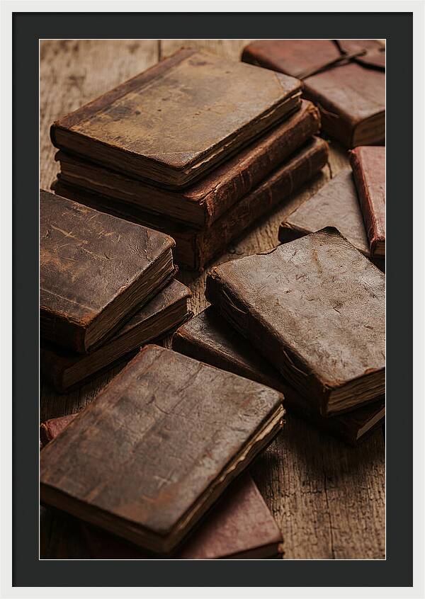 Old Leather Bound Recipe Collection