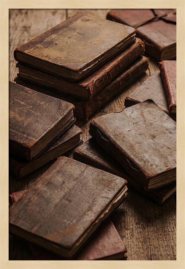 Old Leather Bound Recipe Collection