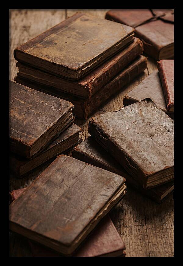 Old Leather Bound Recipe Collection